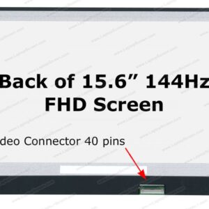 AFFICHEUR 15.6 40 PIN LED SLIM NANO