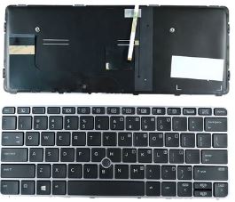 CLAVIER PC PORTABLE HP ELITEBOOK 820 G3 G4, 725 G3 G4, 828 G3 G4